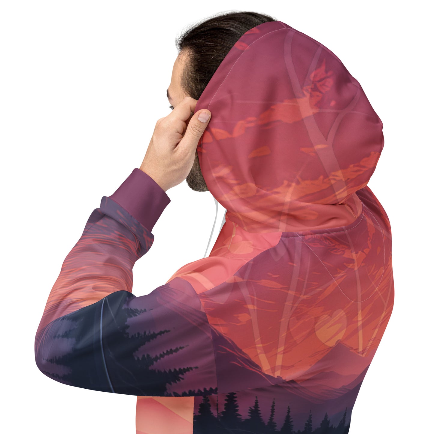 Sunset Serenade Eco-Hoodie
