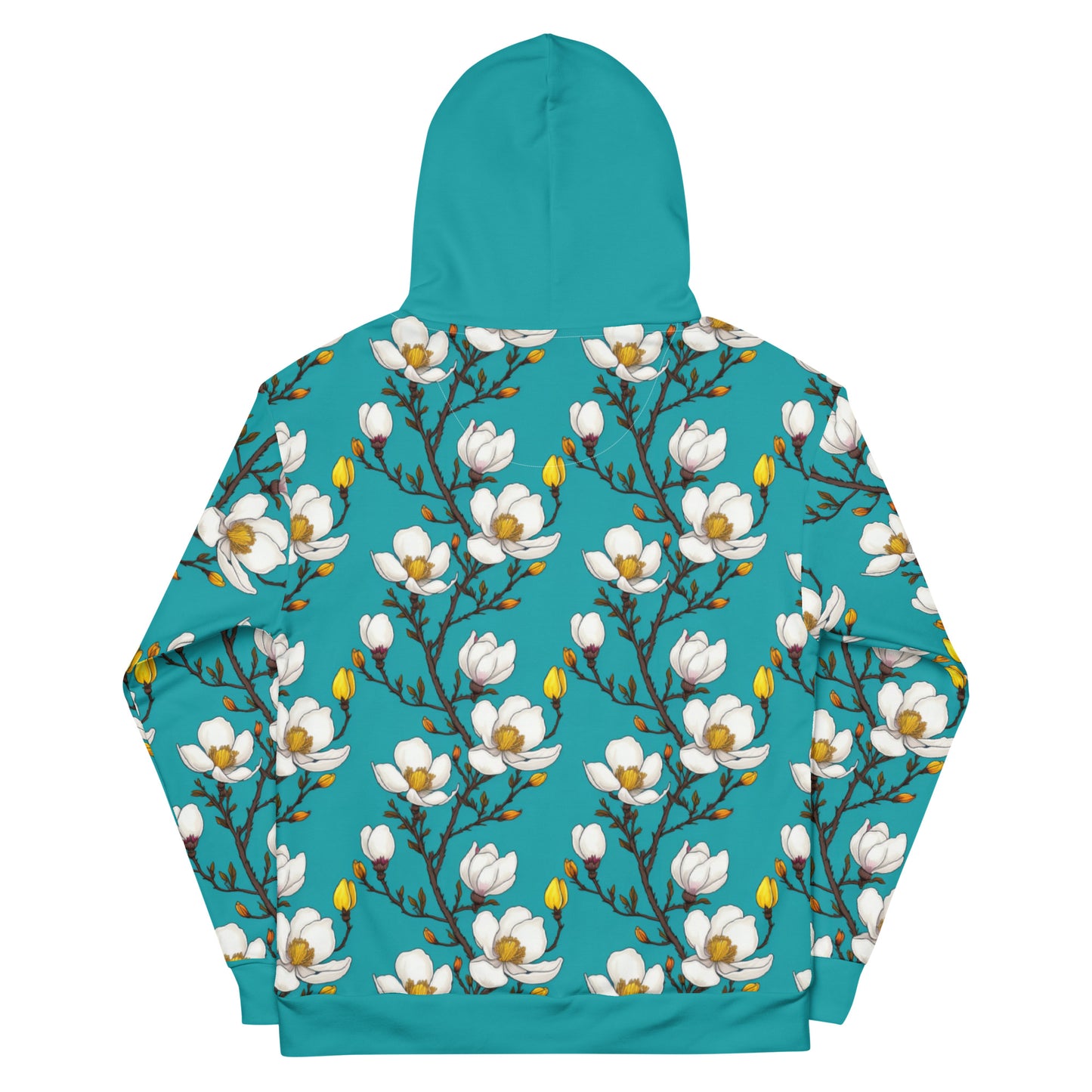Magnolia Blossoms Eco-Hoodie