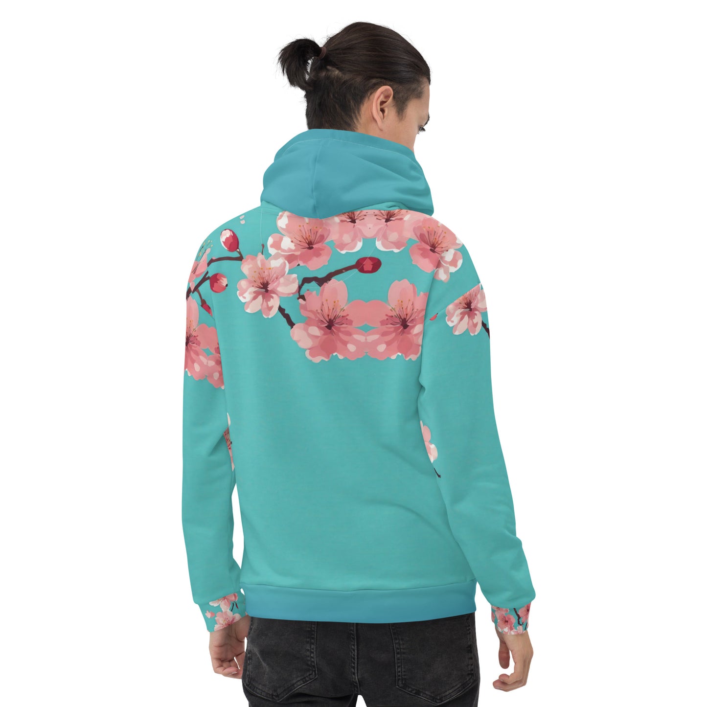 Pink Petals Eco-Hoodie