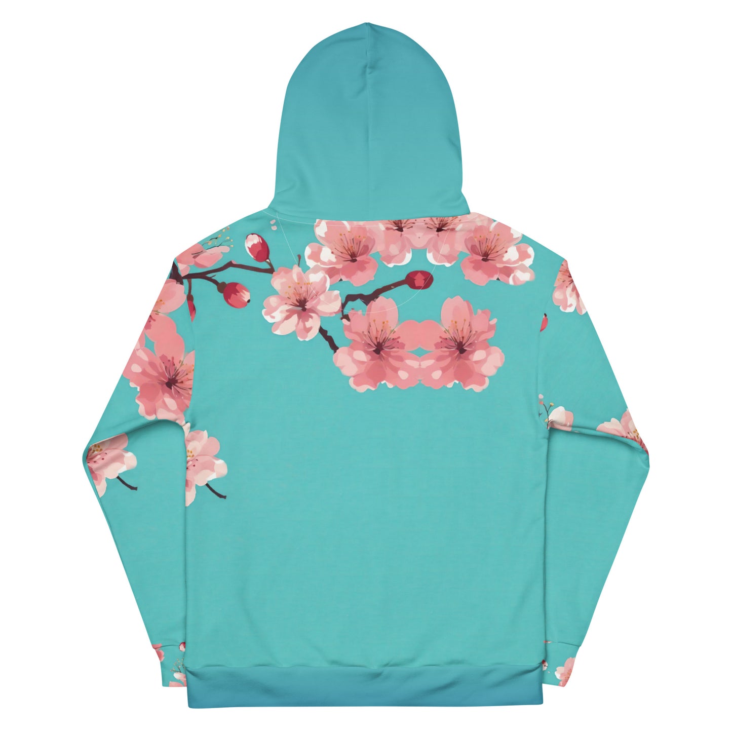 Pink Petals Eco-Hoodie