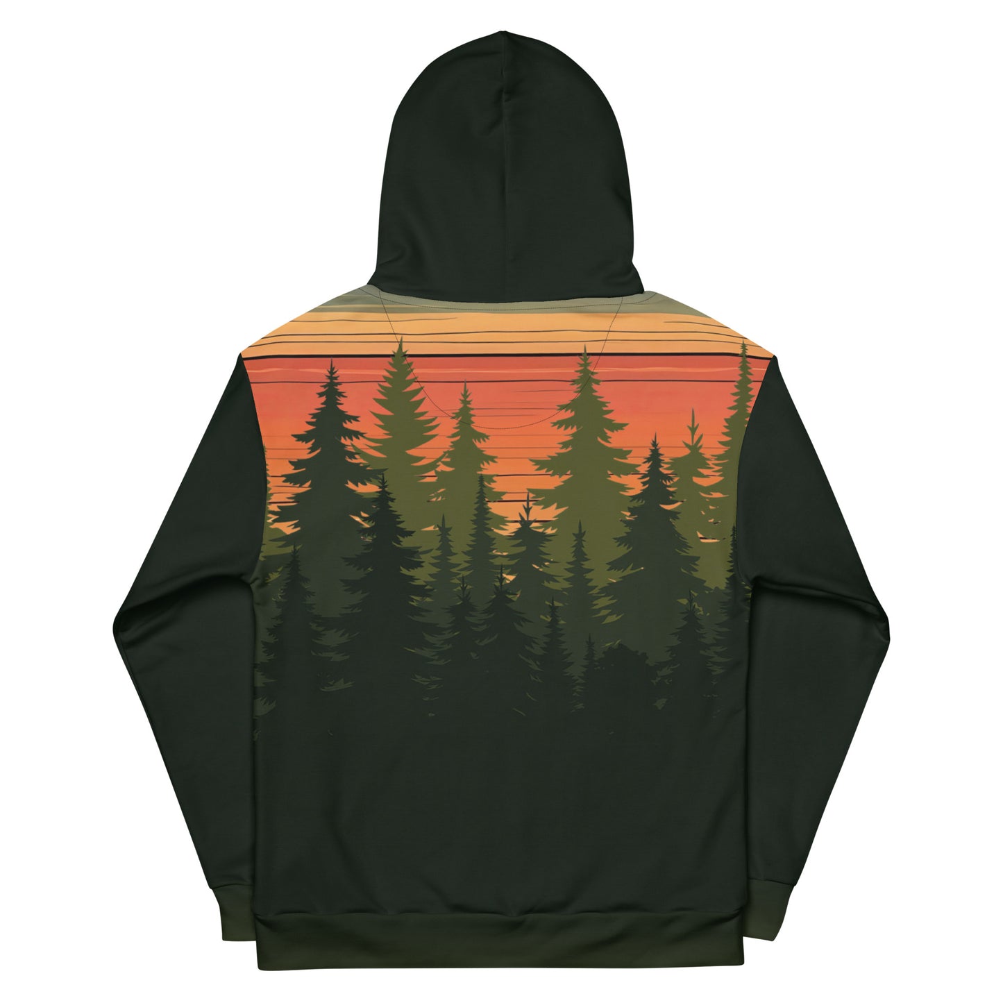 Alpine Sunset Eco-Hoodie