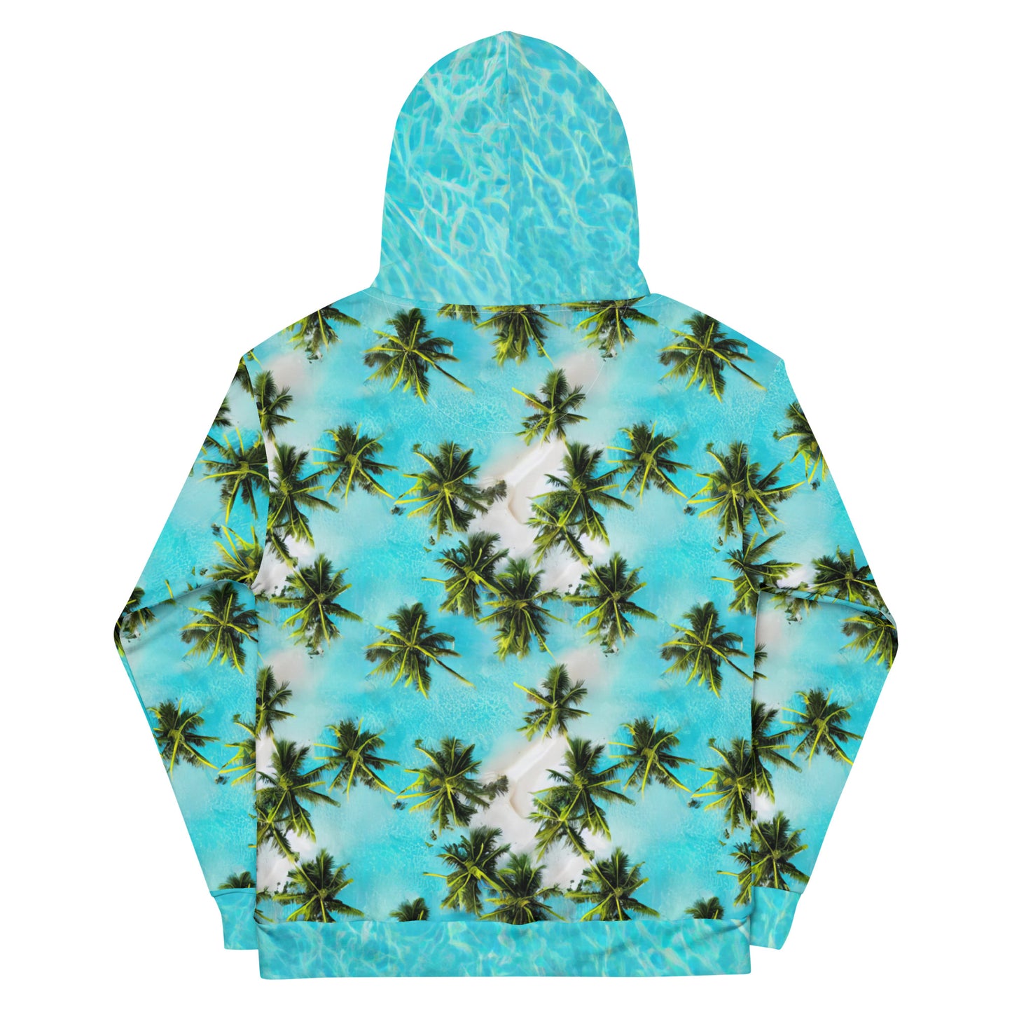 Aqua Palms Eco-Hoodie
