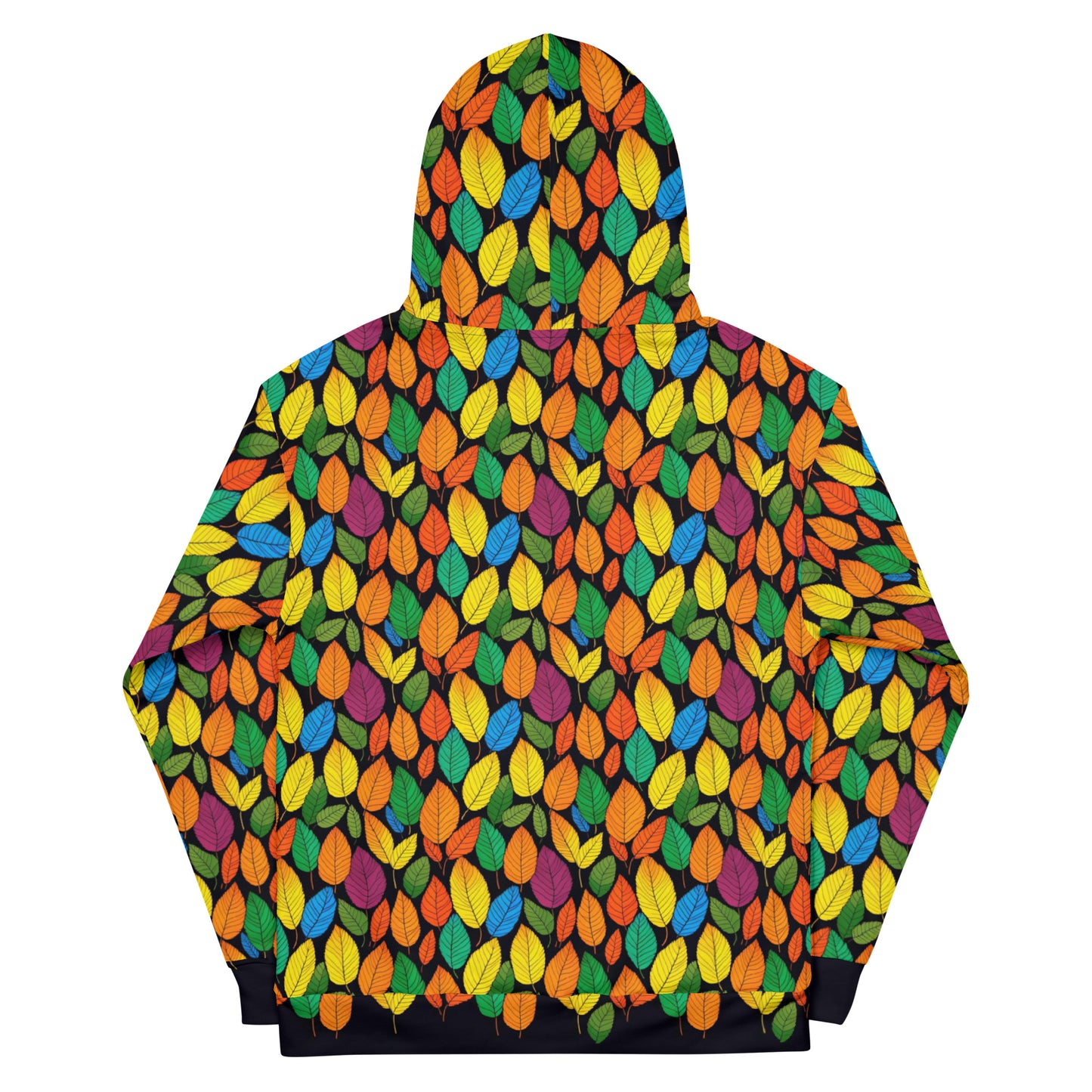 Rainbow Leaf Eco-Hoodie