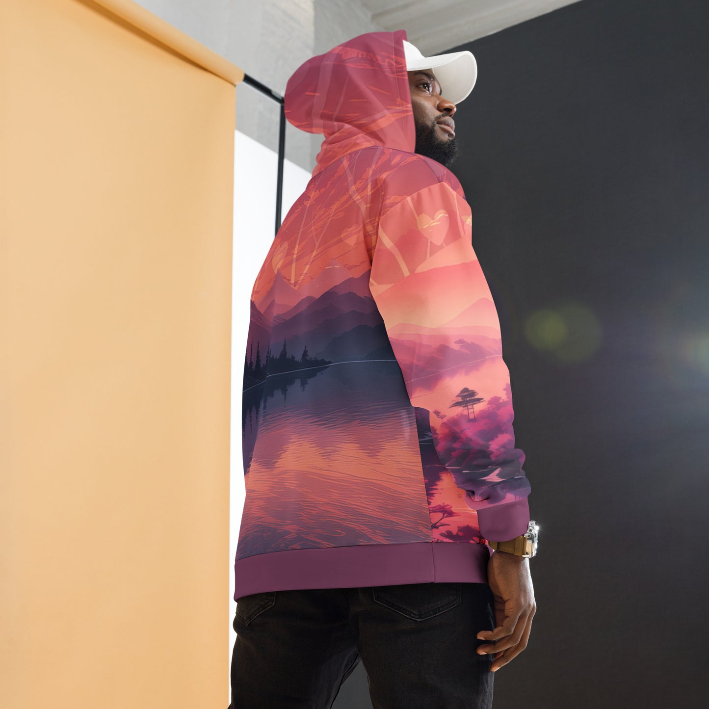 Sunset Serenade Eco-Hoodie