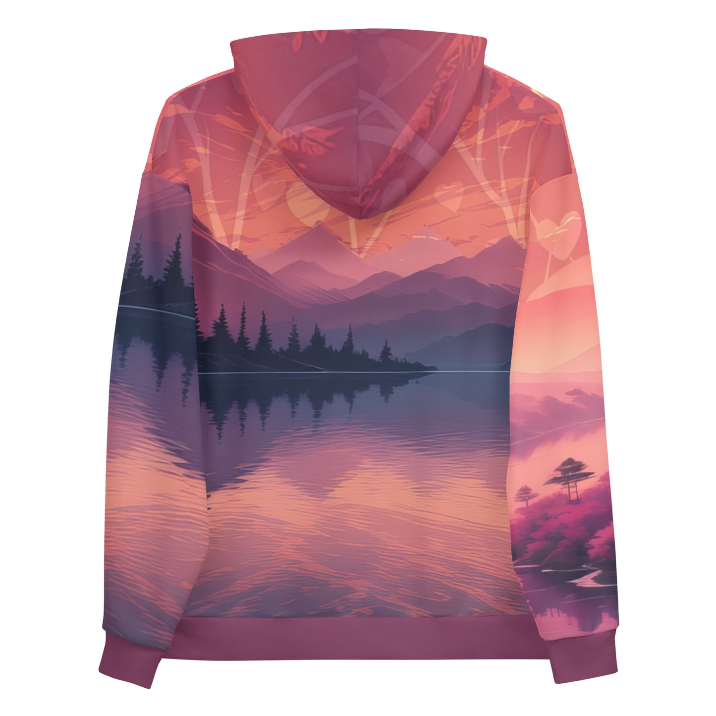 Sunset Serenade Eco-Hoodie