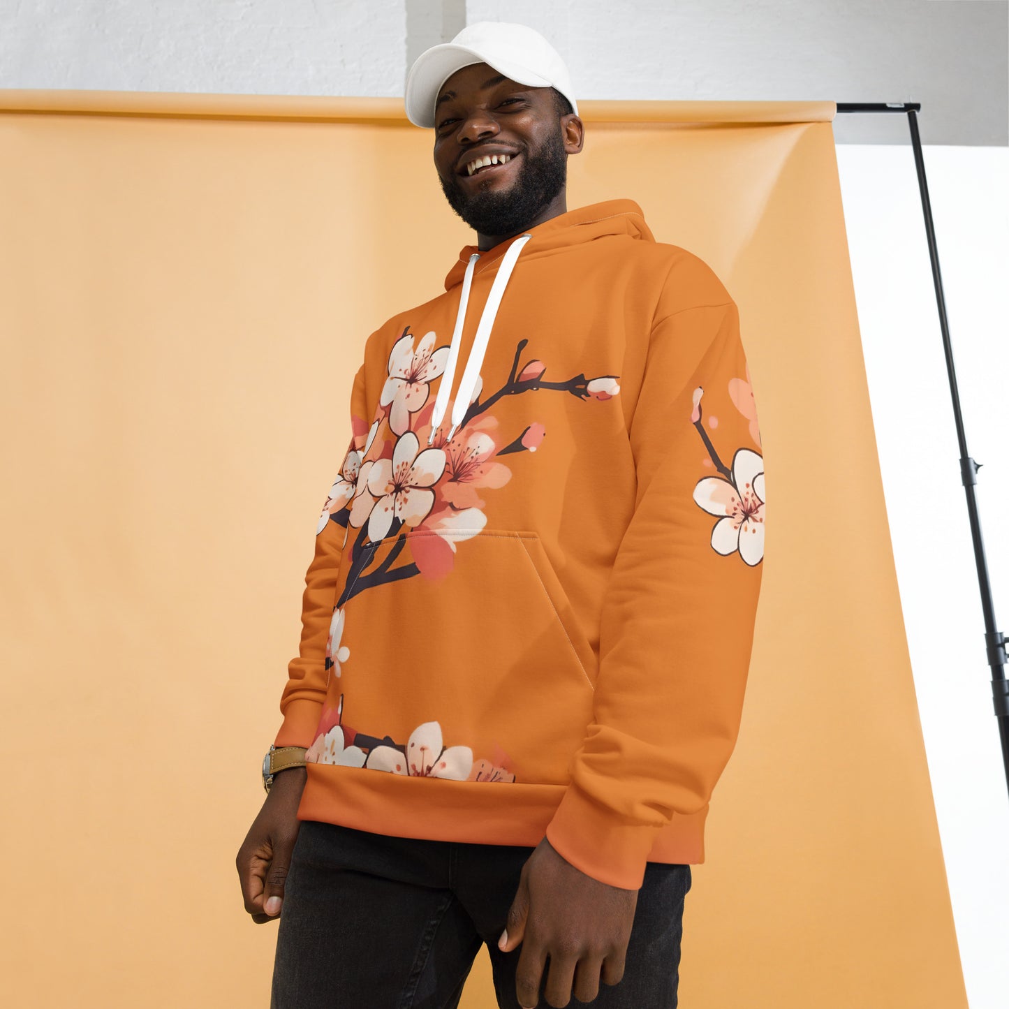 Orange Bud Eco-Hoodie