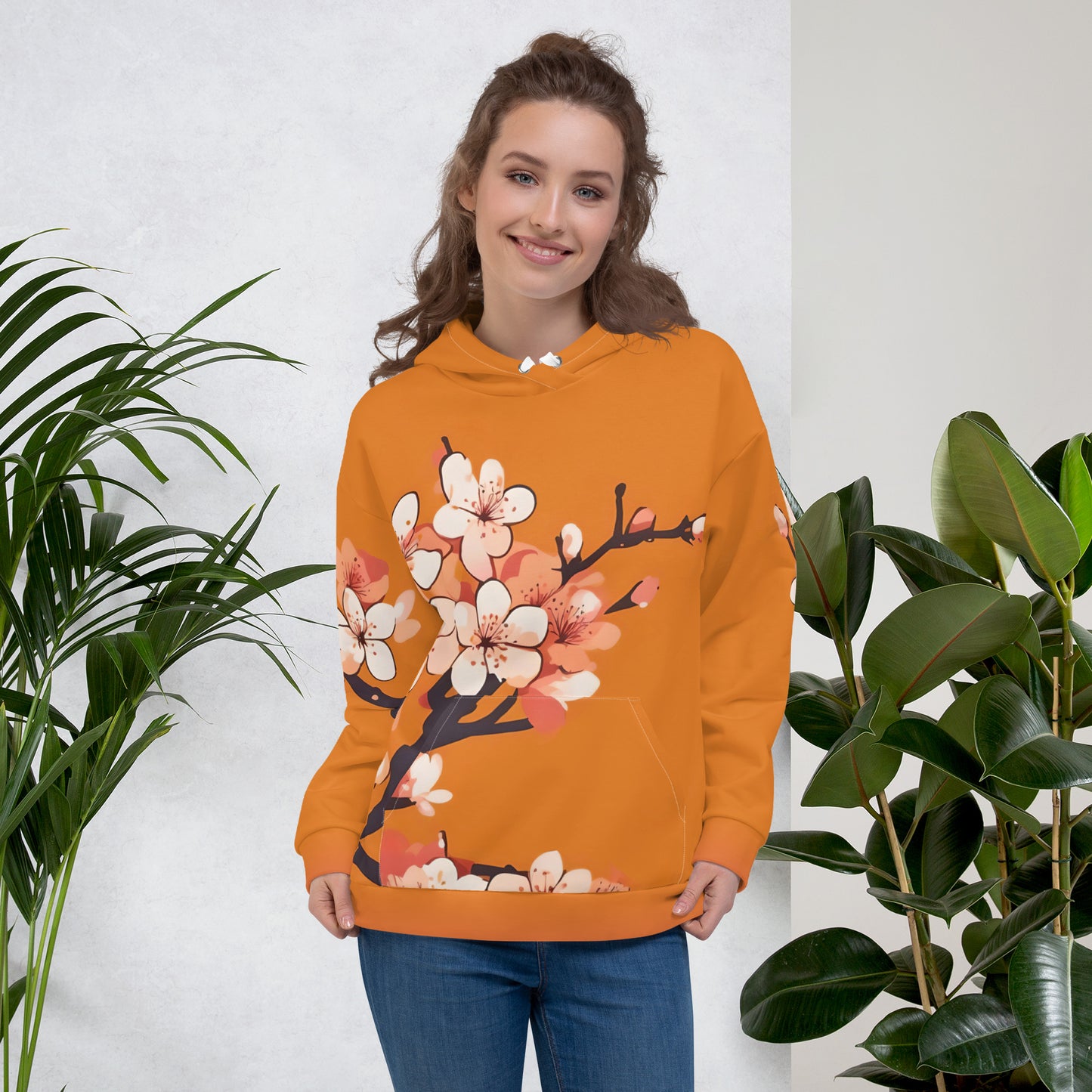Orange Bud Eco-Hoodie