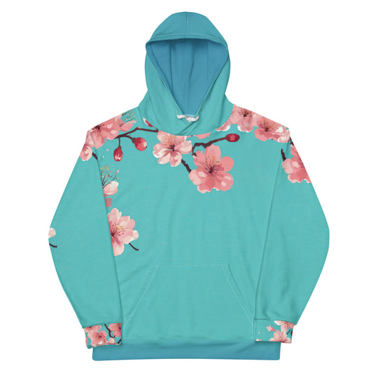Pink Petals Eco-Hoodie