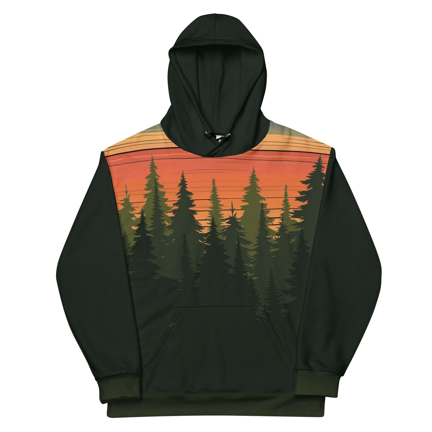 Alpine Sunset Eco-Hoodie