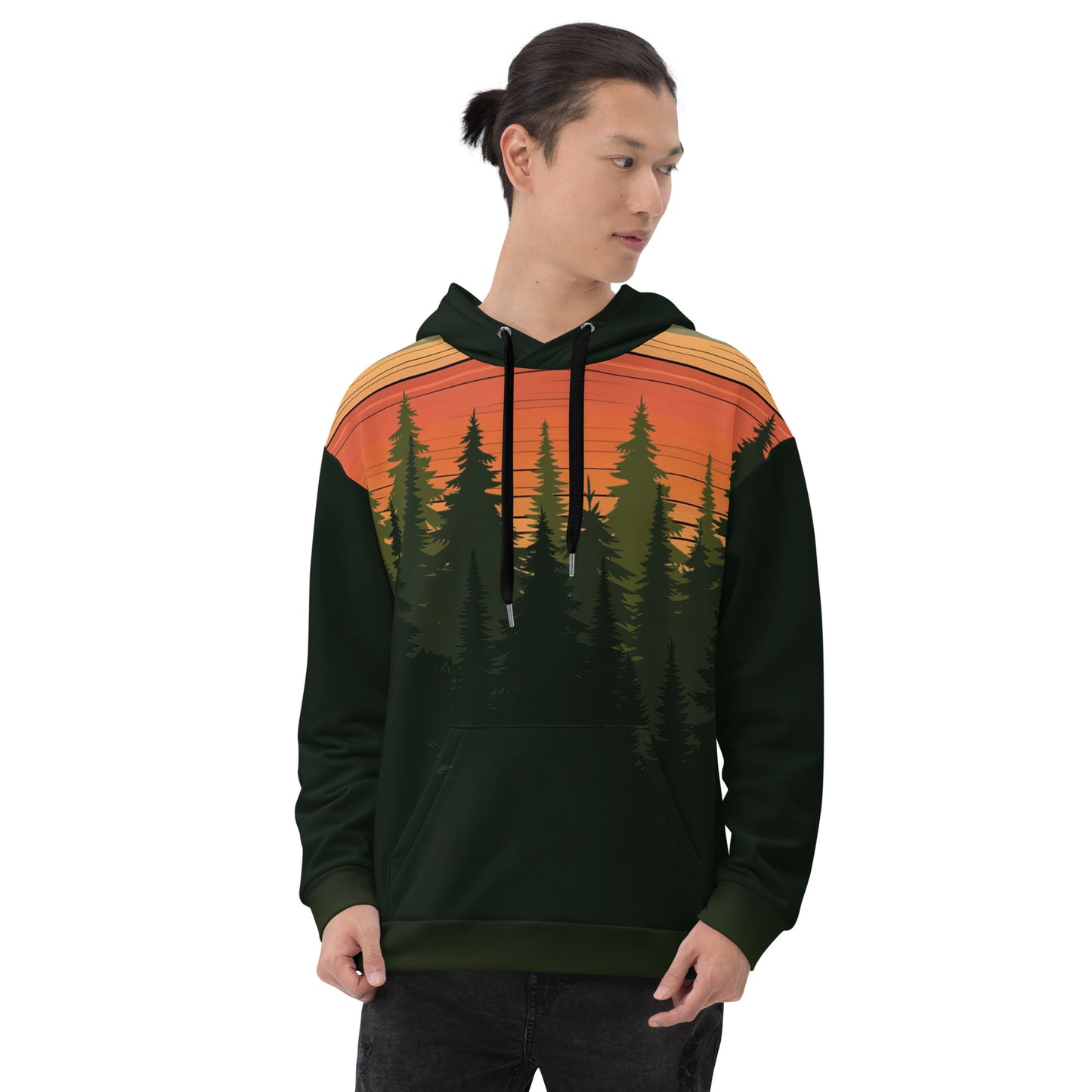 Alpine Sunset Eco-Hoodie