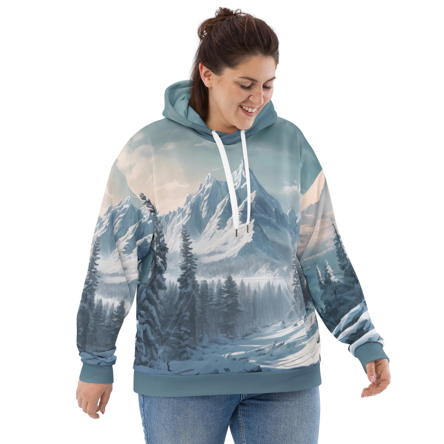 Alpine Frost Eco-Hoodie