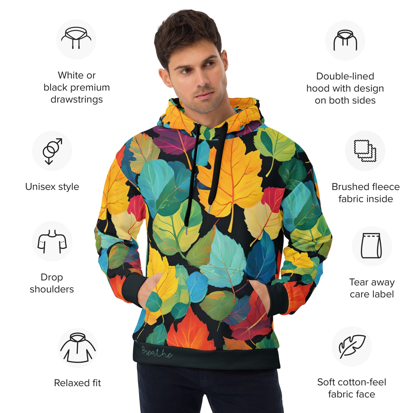 Fall Burst Eco-Hoodie