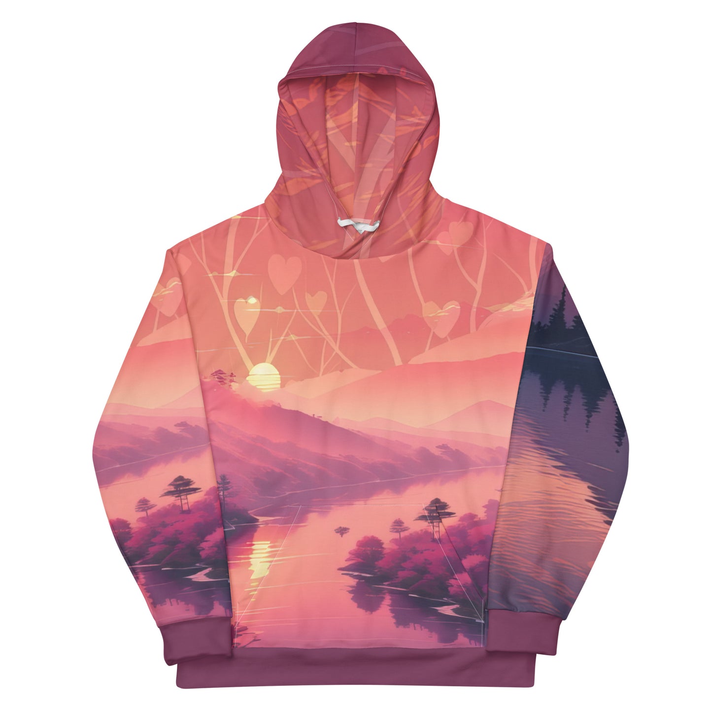 Sunset Serenade Eco-Hoodie