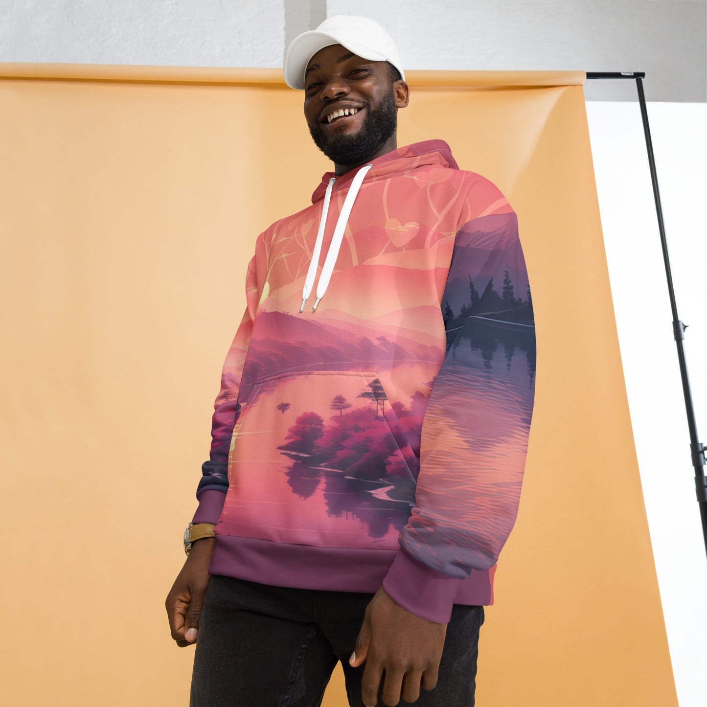 Sunset Serenade Eco-Hoodie