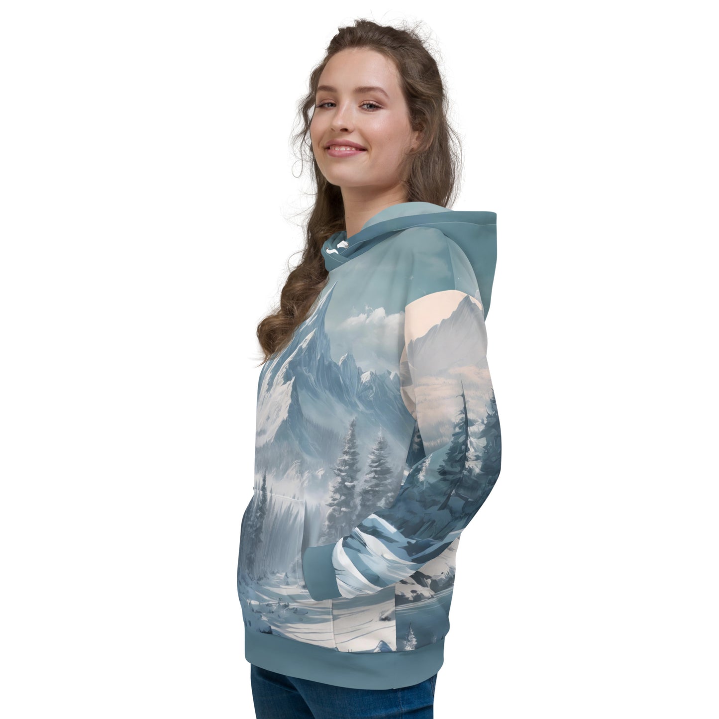 Alpine Frost Eco-Hoodie