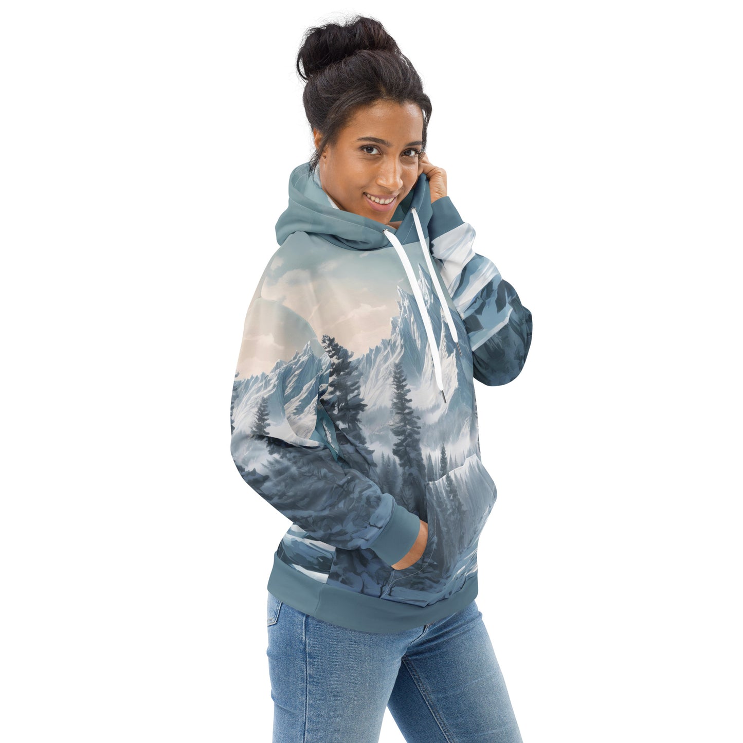 Alpine Frost Eco-Hoodie