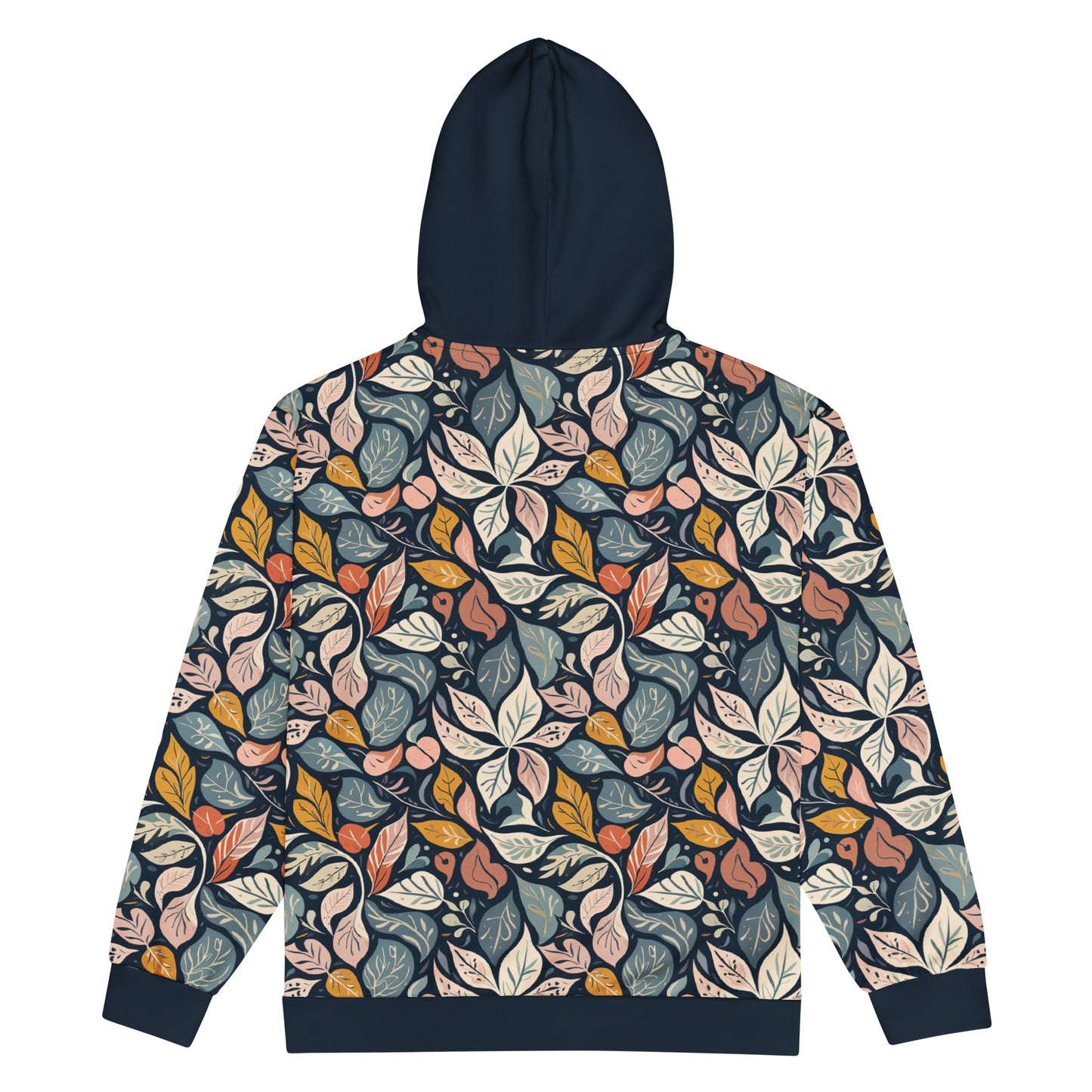 Matisse Leaves Zipup Eco-Hoodie