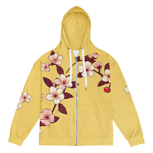 Sunkist Zip ZipUp Eco-Hoodie