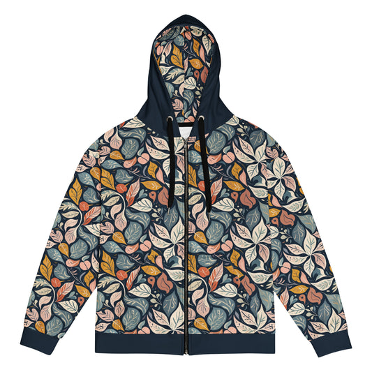 Matisse Leaves Zipup Eco-Hoodie