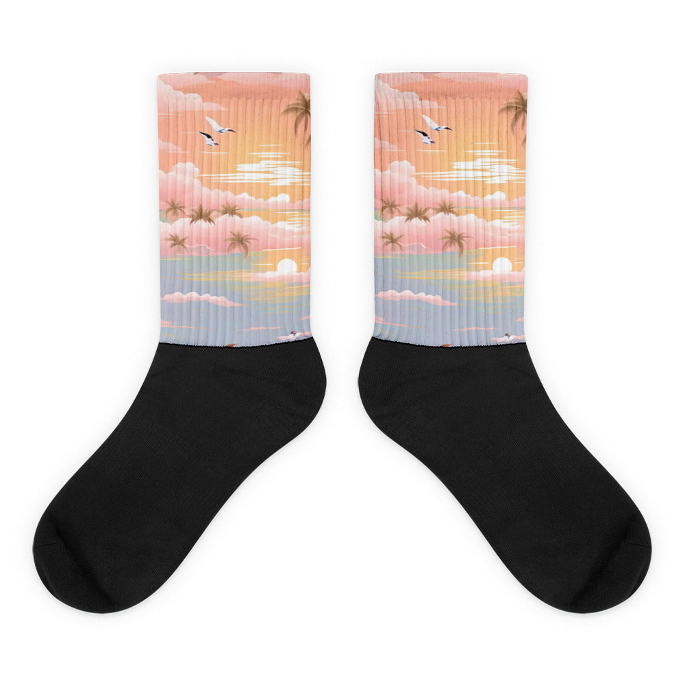 Pink Cloud Socks