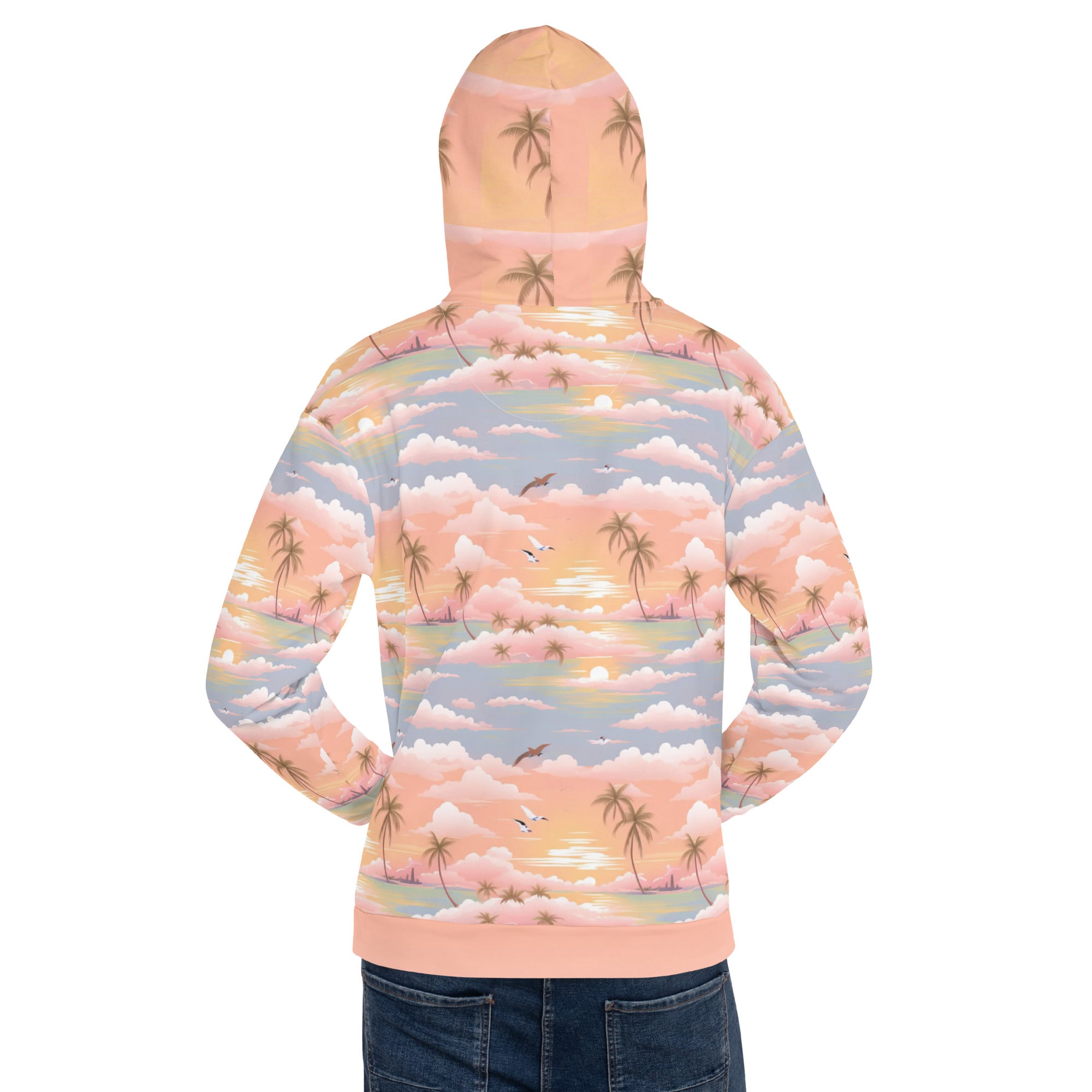 Pink Cloud Eco-Hoodie