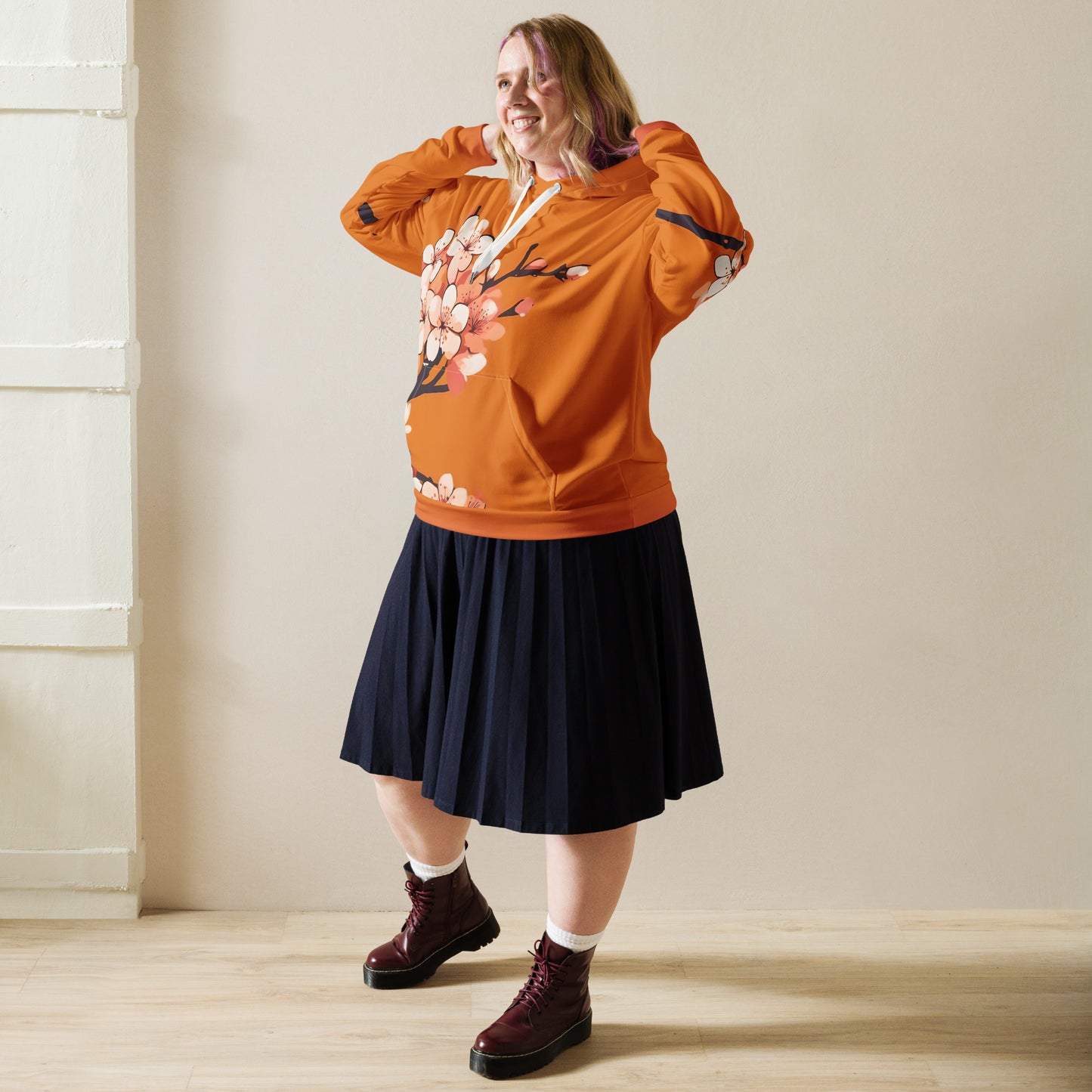 Orange Bud Eco-Hoodie