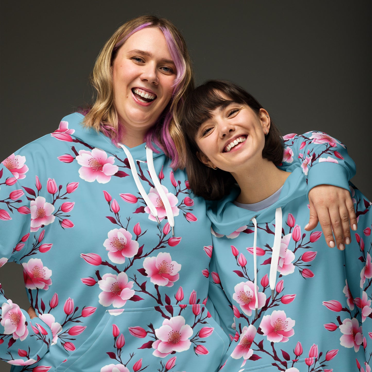 Cherry Spring Eco-Hoodie