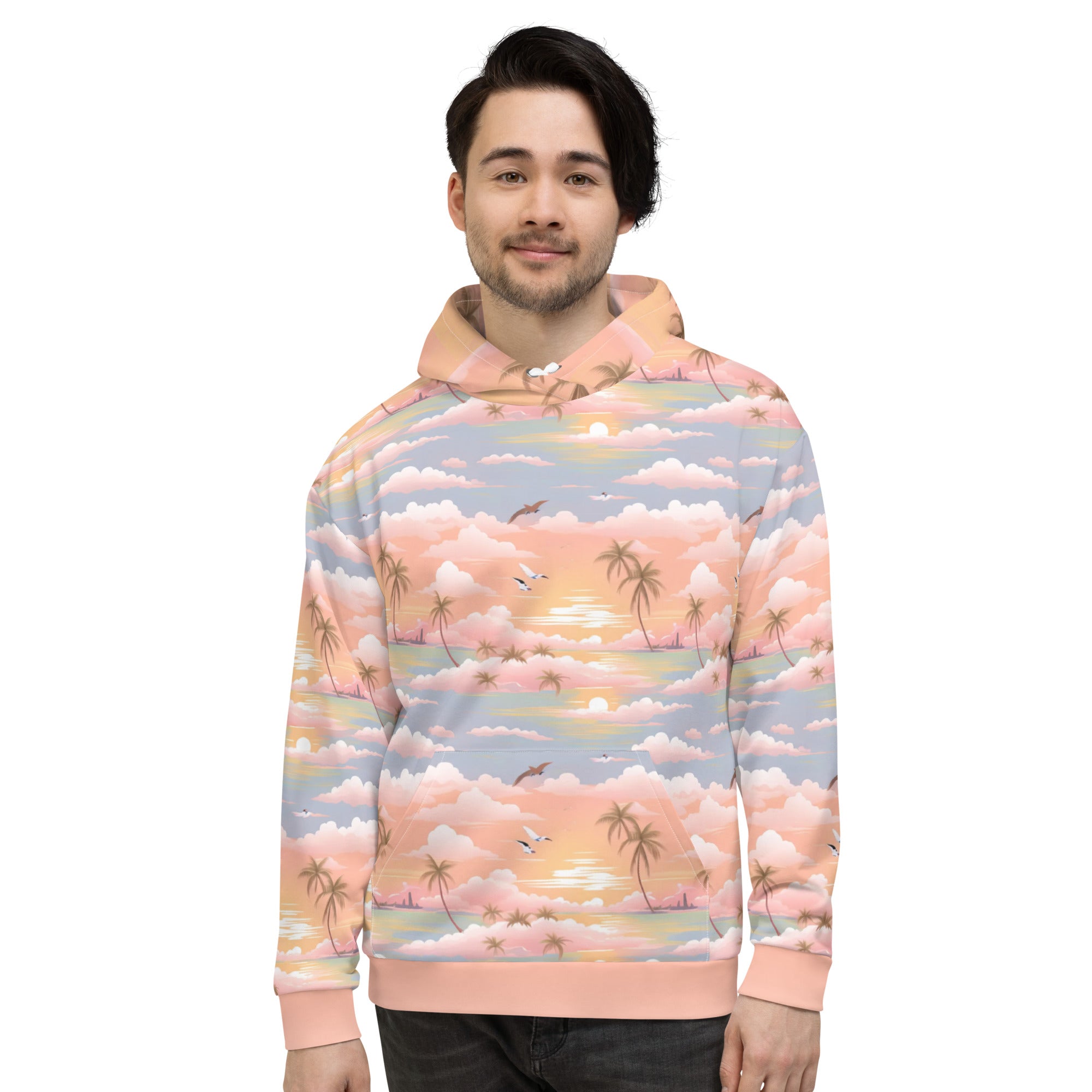 Pink Cloud Eco-Hoodie