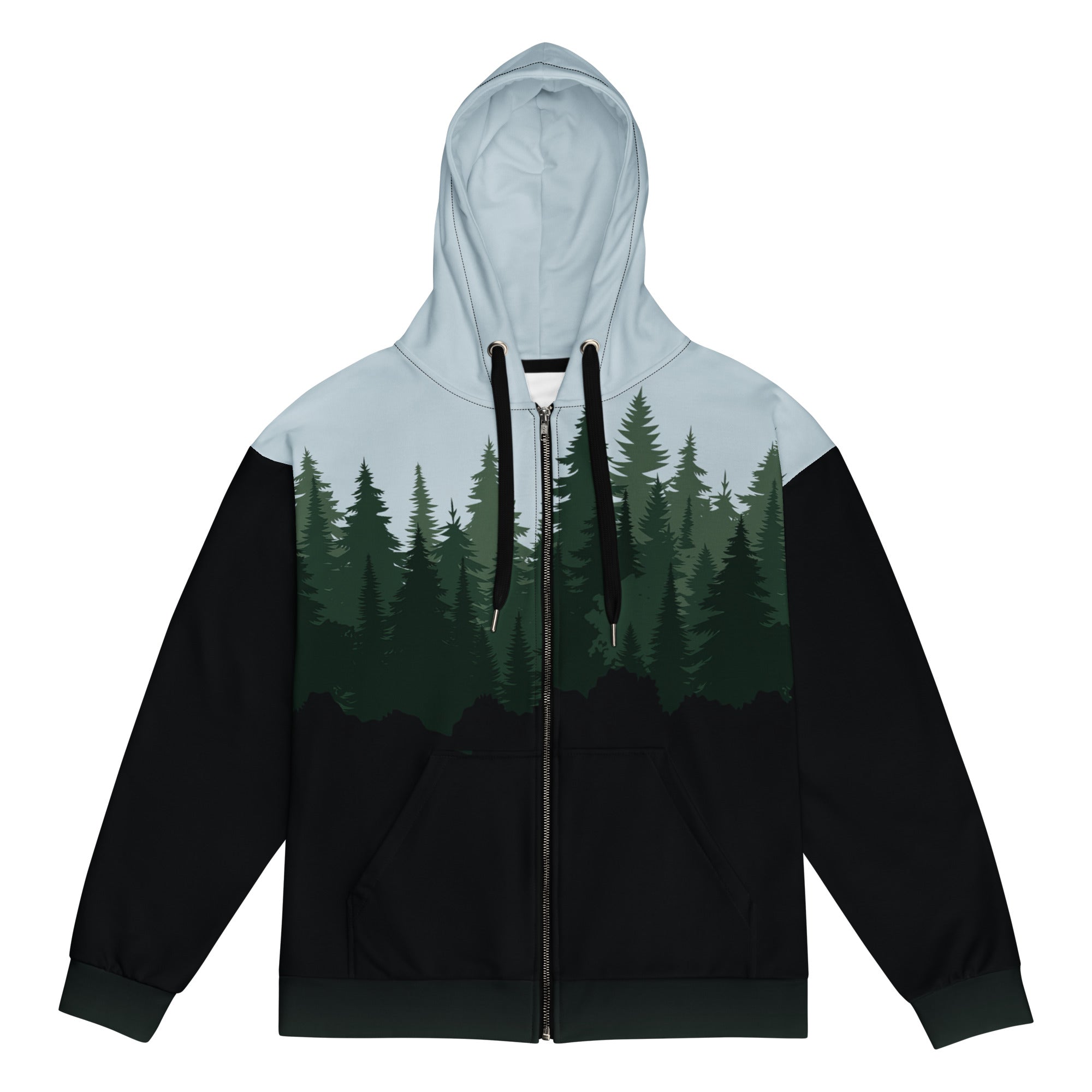 Pine Haven ZipUp Eco-Hoodie