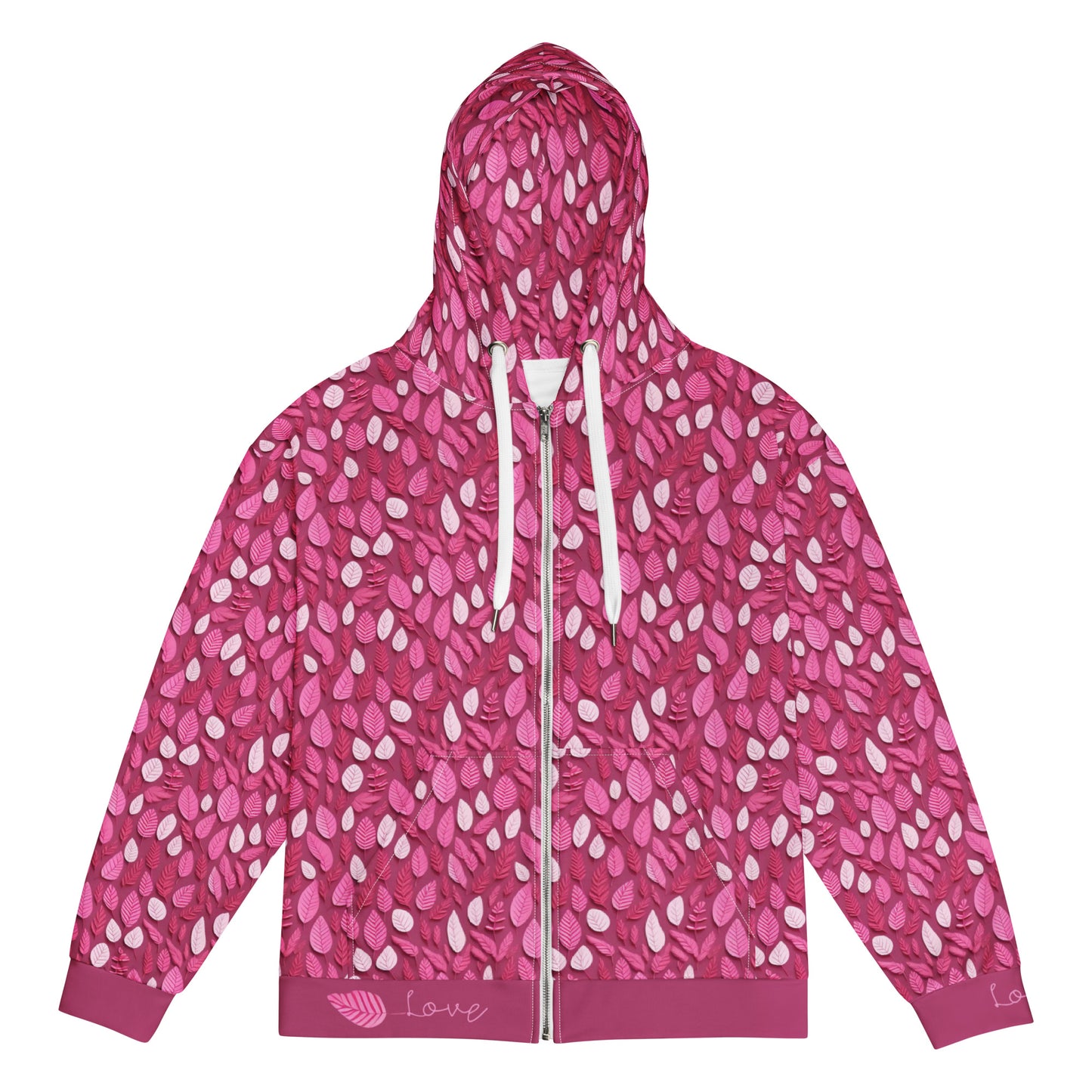 Dear Love ZipUp Eco-Hoodie