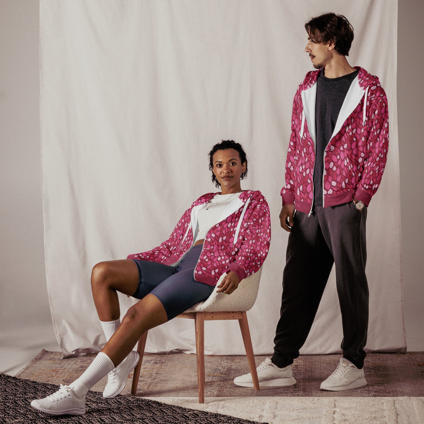 Dear Love ZipUp Eco-Hoodie