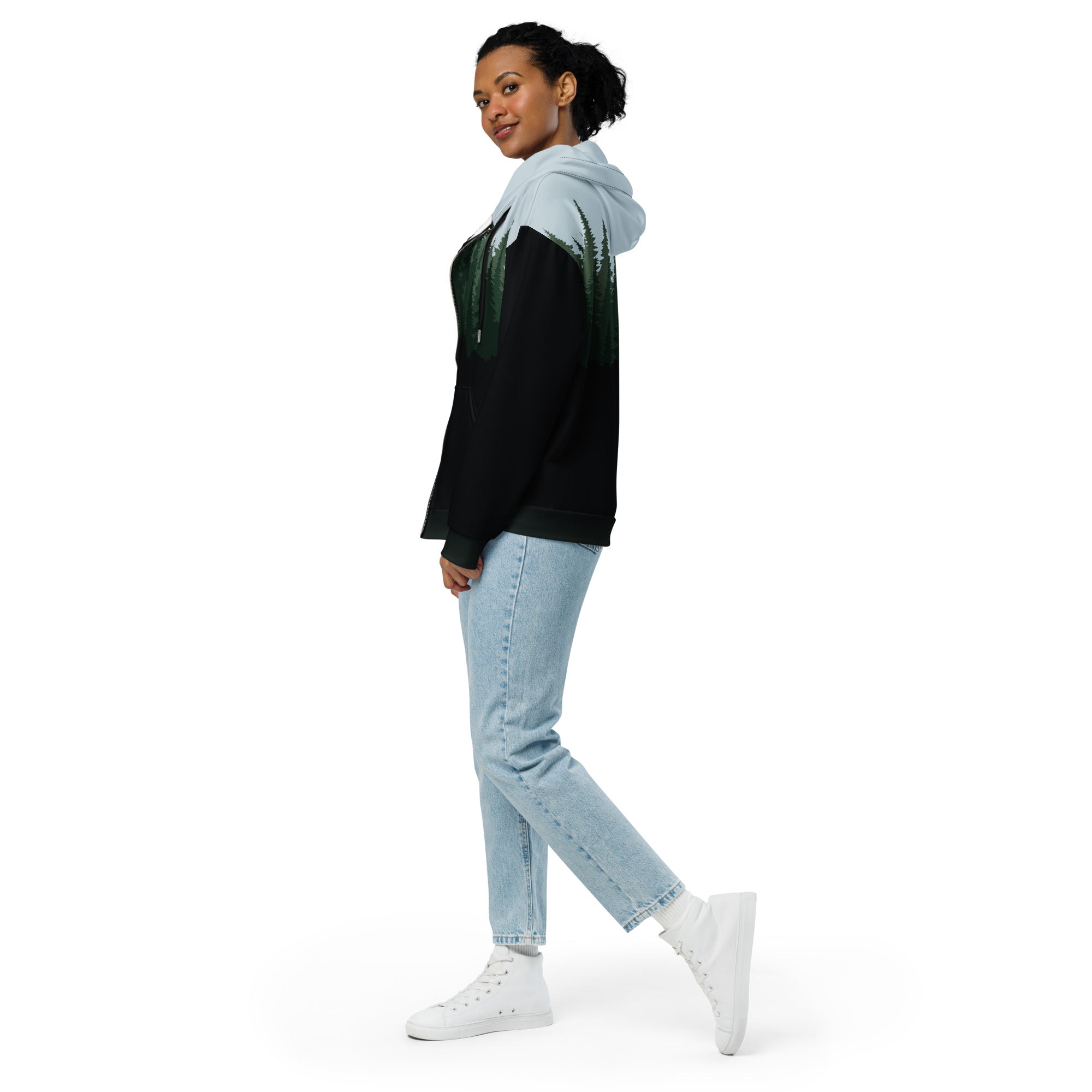 Pine Haven ZipUp Eco-Hoodie