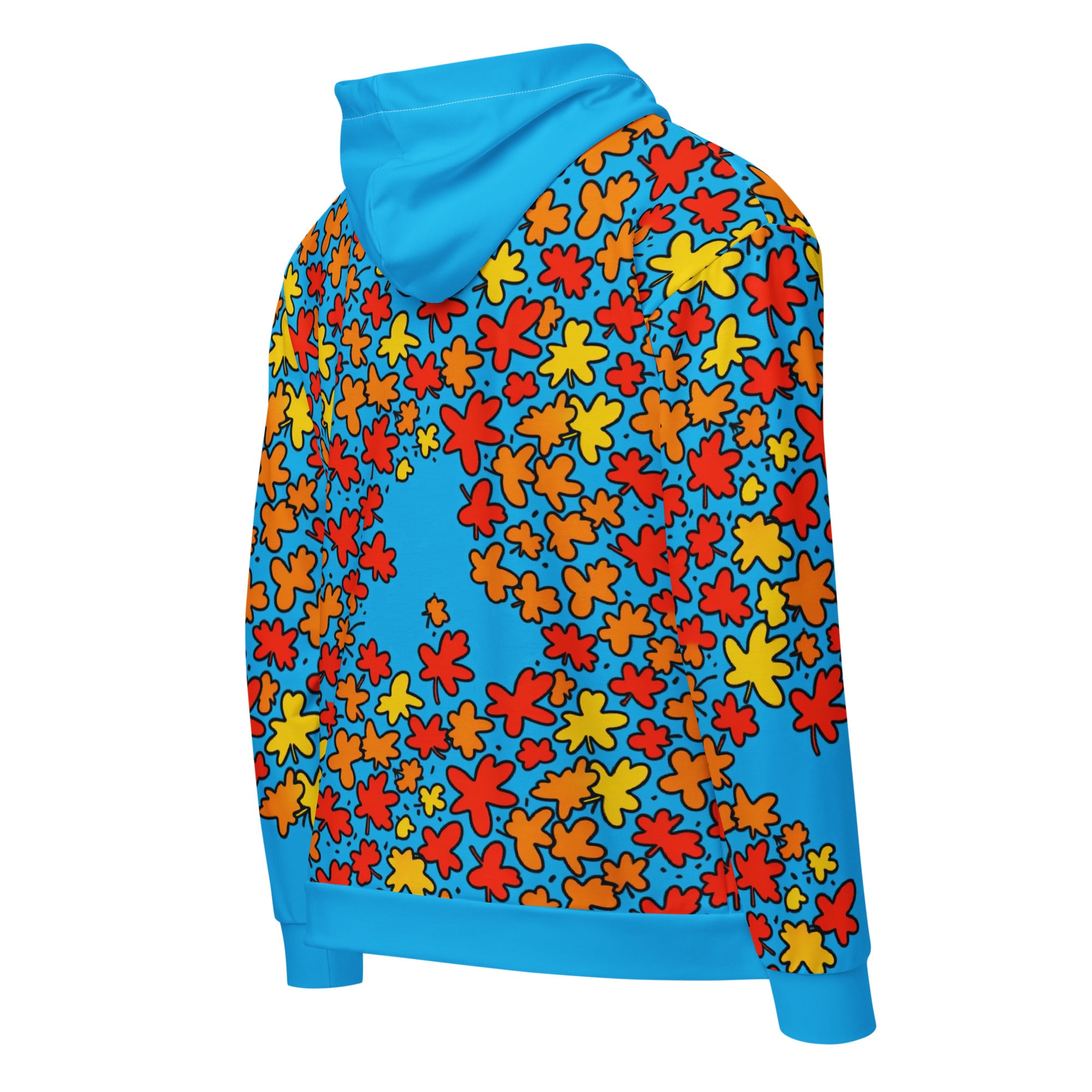 Autumn Pop ZipUp Eco-Hoodie