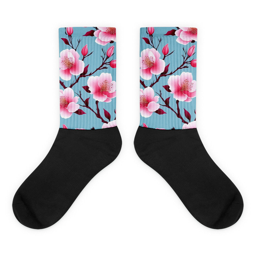 Cherry Spring Socks